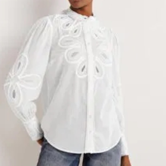 BODEN Embroidered Wow Shirt - Picture 2 of 10